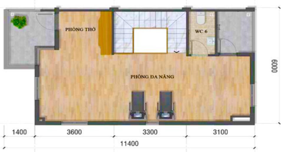 Lầu 3 THG5 Lovera Premier