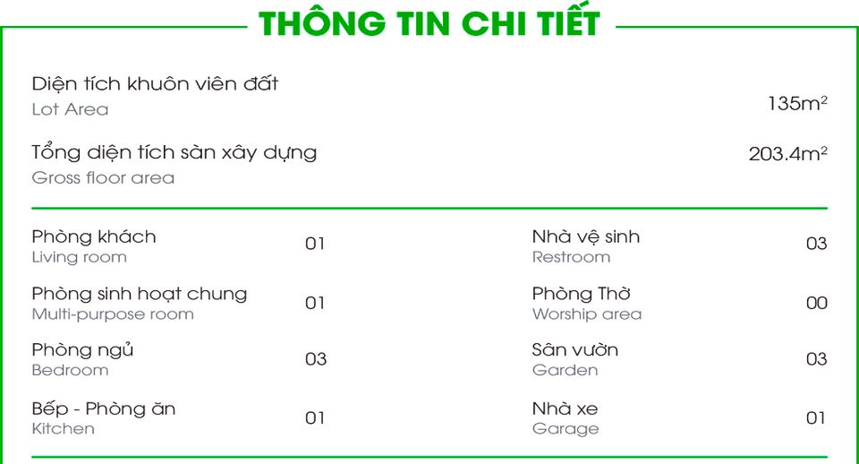 Thông tin góc LKG16B Lovera Park