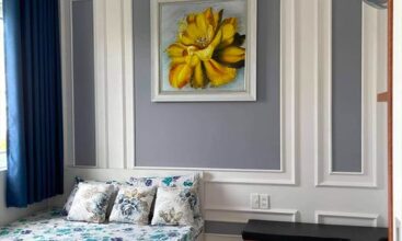 Phòng ngủ 1 nhà phố Lovera Park hoàn thiện đường 12m