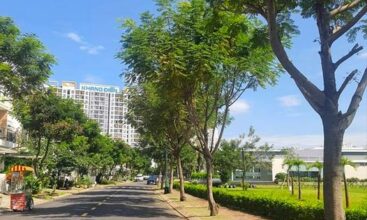Tiện ích trước nhà phố Lovera Park hoàn thiện đường 12m