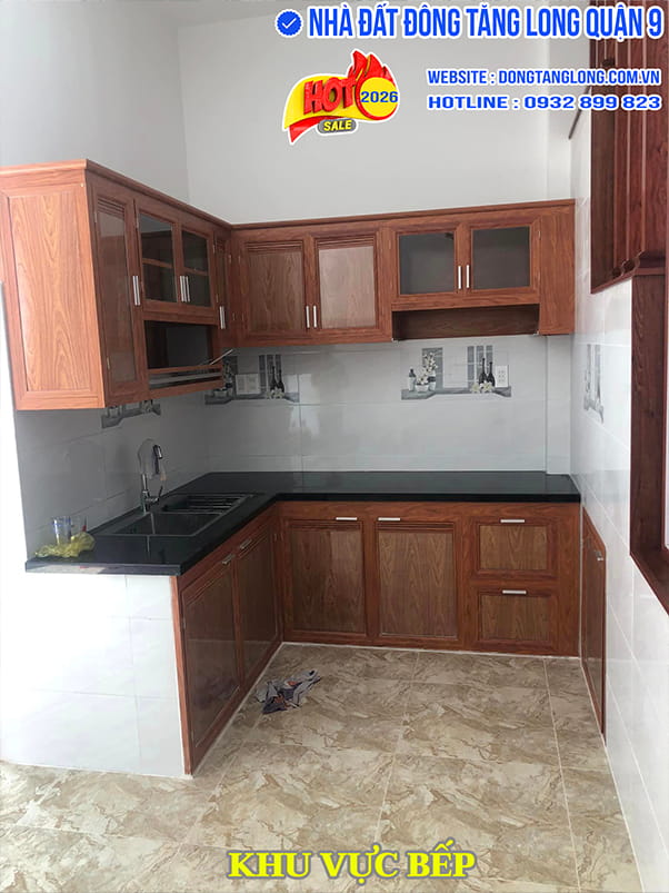 Khu vực bếp Shophouse 34 Đường D19 Đông Tăng Long